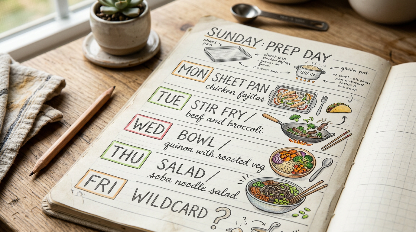 Healthy Dinner Ideas: 4 Patterns, One Rotation | Crave